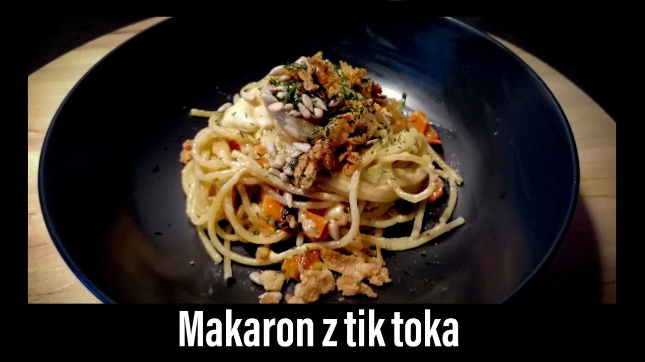 Makaron bez gotowania  z TIK TOKA. szybko, smacznie!