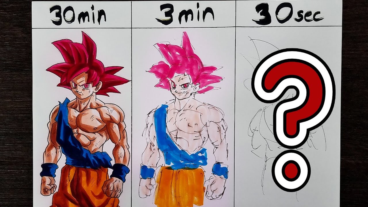 SPEED CHALLENGE Goku | 30 Min. | 3Min. | 30Sec.