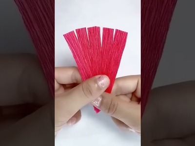 Crepe Paper Flower#DiyCrafts#DiyTutorial#DiyIdeas