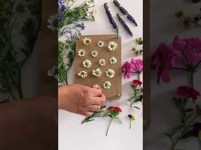 Jak utrwalić kolor i kształt płatków kwiatów i innych roślin? Skorzystaj z praski od KUIKI