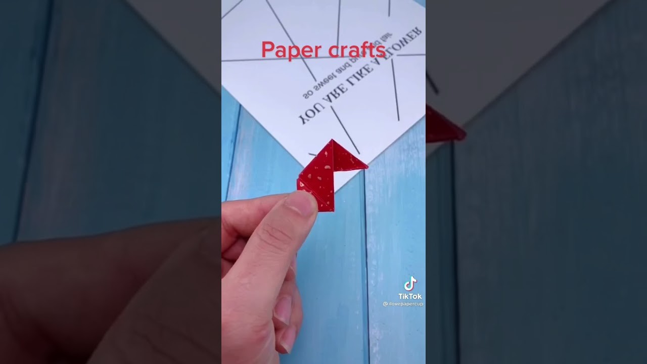Paper crafts pt 1