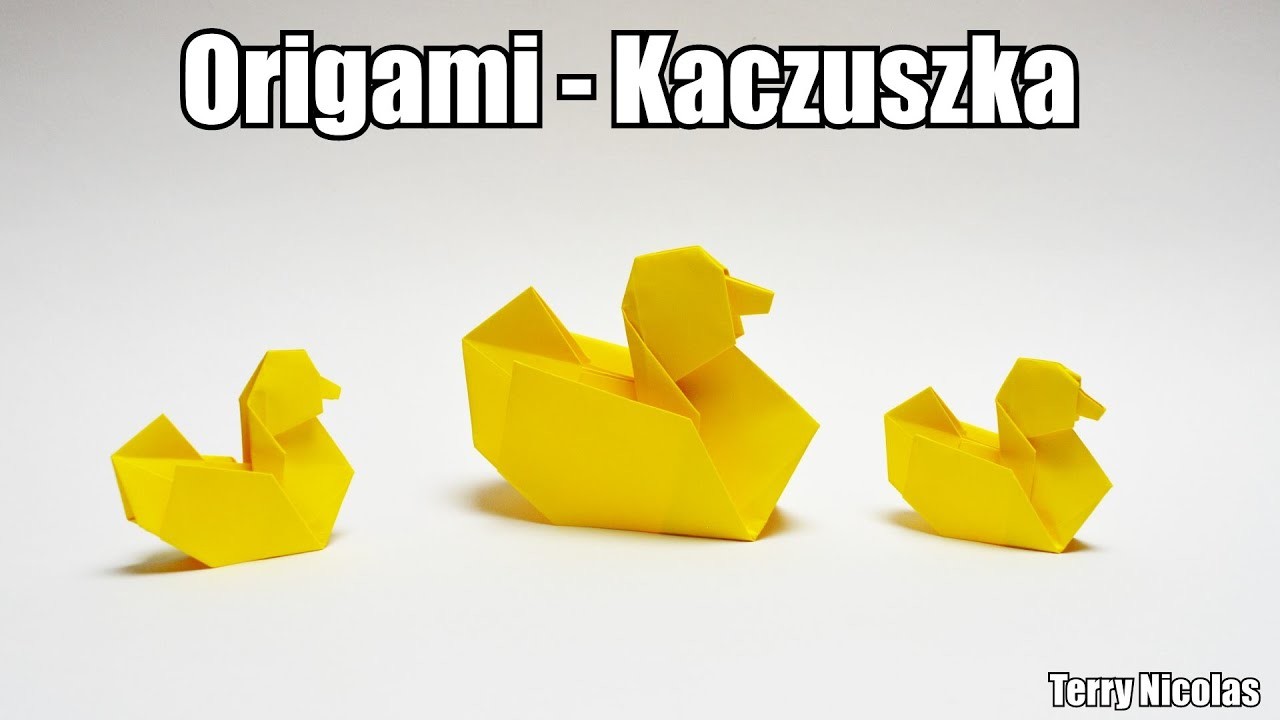 Origami - Kaczuszka