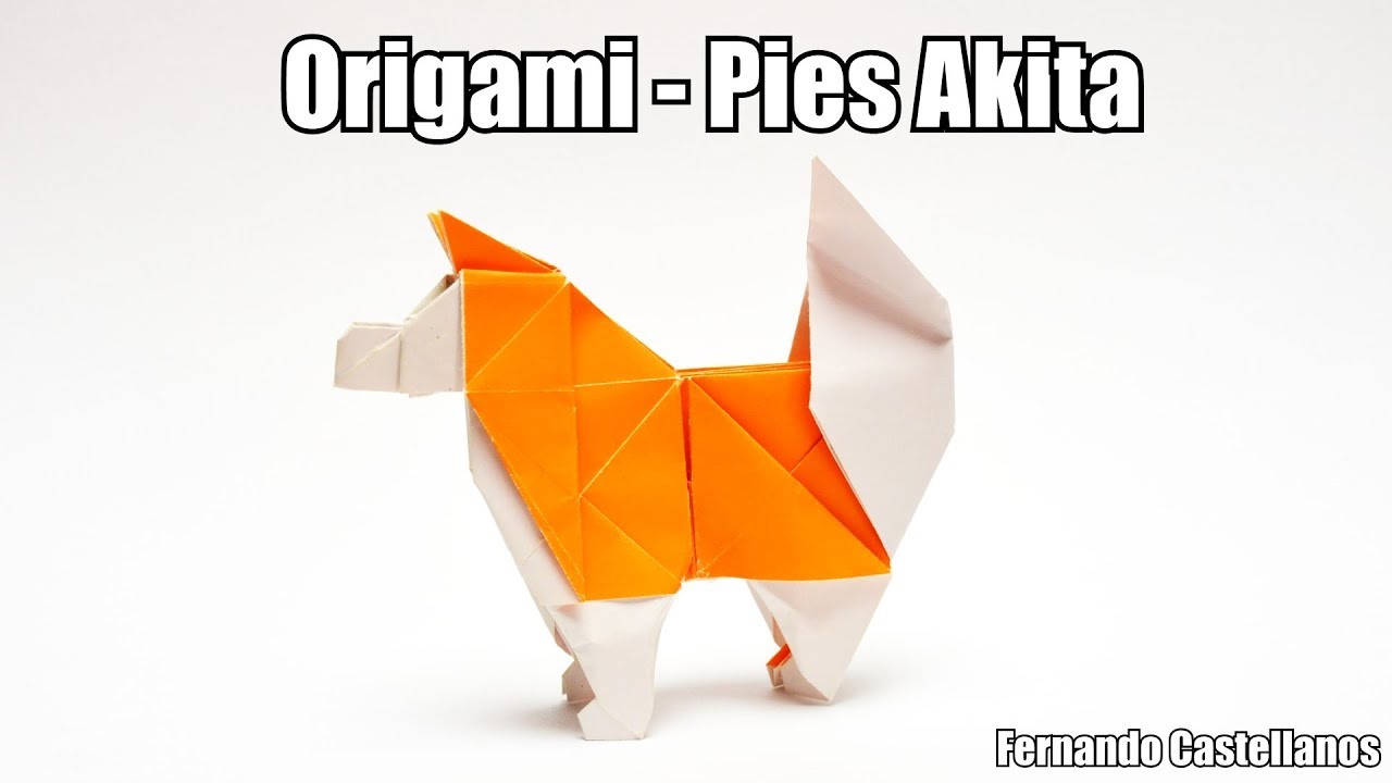 Origami - Pies Akita