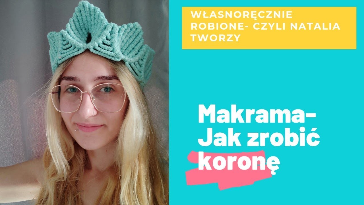 Makrama.macrame- jak zrobić koronę