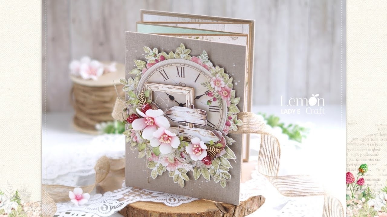 Kurs scrapbooking na mini album - Tajemnicze Pudełko LemonCraft - KIT scrapbooking czerwiec 2021