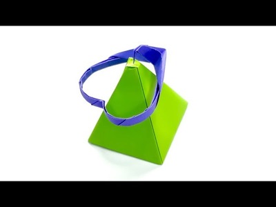 Origami Balancing Bird Heart (part2) - how to make Origami Toys