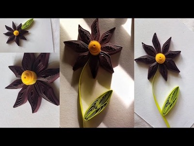 Quilling paper flower ????