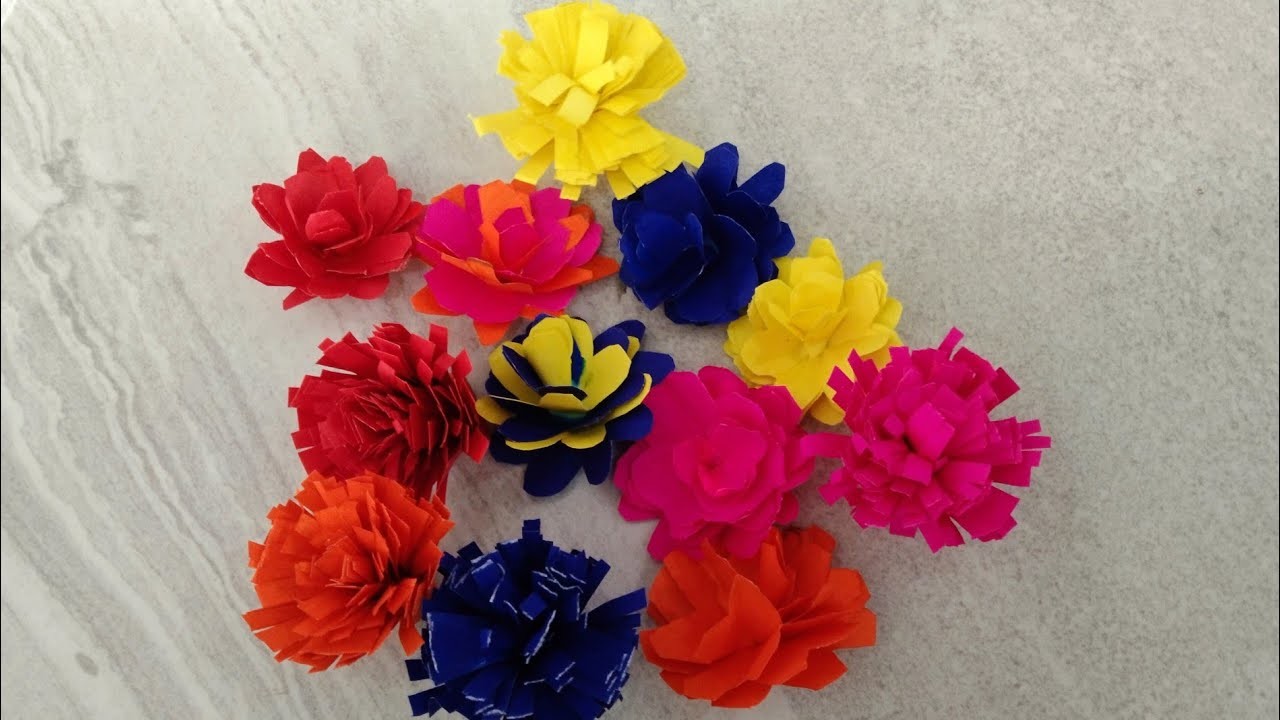 Simple paper flower ????????????