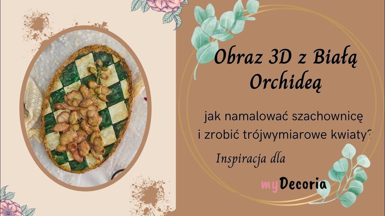 Jak zrobić szachownicę na blejtramie? #deku #3d #tutorial