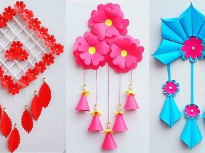 Wallmate | Paper Flower Wallmate | কাগজের ফুল | wall  hanging craft ideas | paper flower