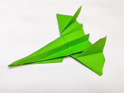 Best origami paper jet easy | Paper Plane | Origami fighter plane easy | origami plane