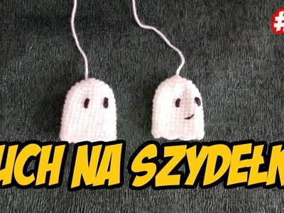 Duszek na szydełku jak PacMan. Crochet, tutorial DIY poradnik krok po kroku #23