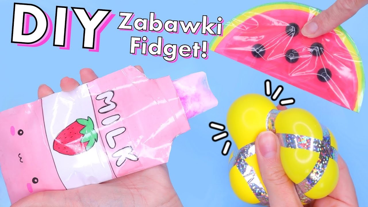 DIY Zabawki Fidget! Trend z TikTok