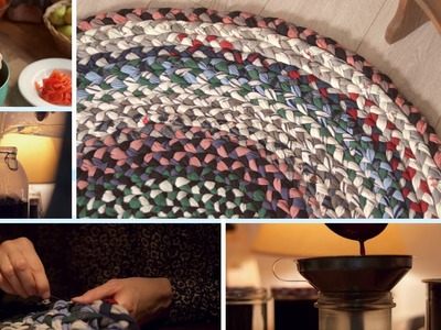 VLOG DIY | dywan ze szmatek | recykling starych ubrań | aronia | domowe przetwory | nalewka i syrop
