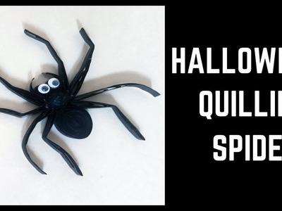 Halloween quilling spider | Paper Spider