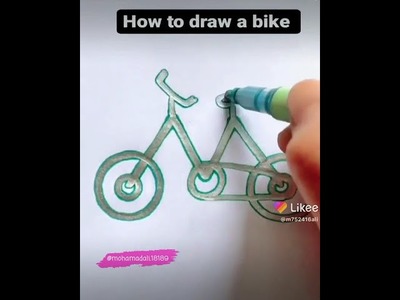 Jak narysować rower