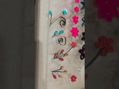 Quilling paper flower ????#ulikeart #quilingflower #quilingpaperdesign #flower #art #easyflowercraft