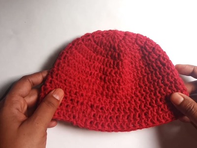 Crochet.crochet hat.easy and fast crochet baby hat.কুশি কাটার টুপি