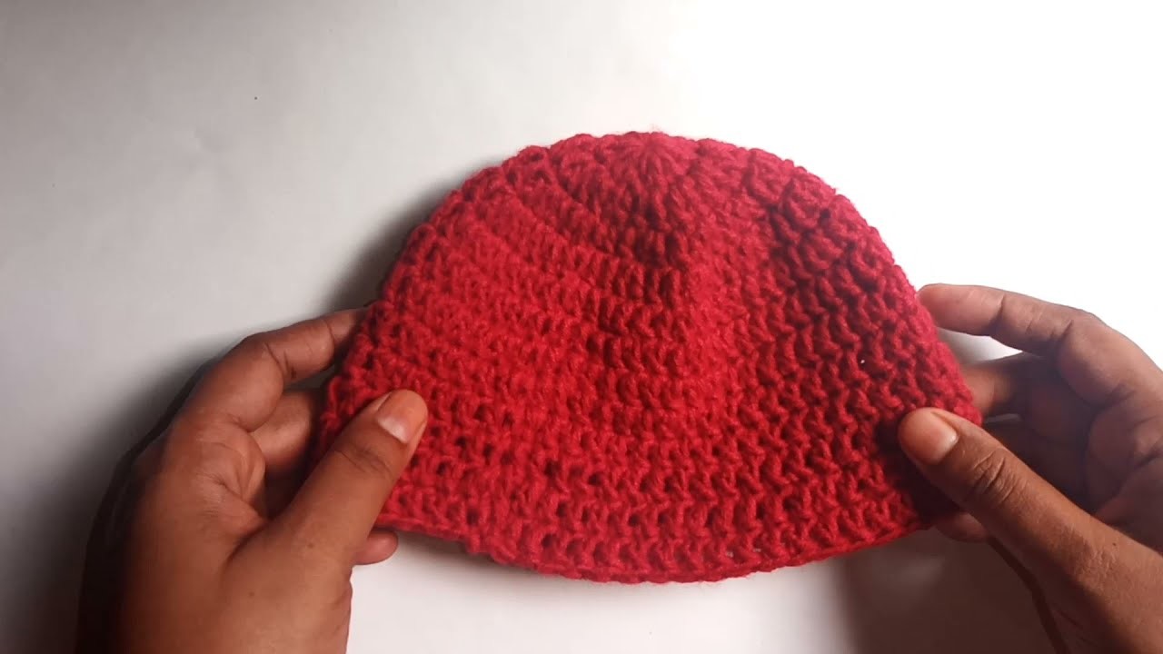 Crochet.crochet hat.easy and fast crochet baby hat.কুশি কাটার টুপি