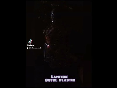 LAMPION DARI BOTOL PLASTIK