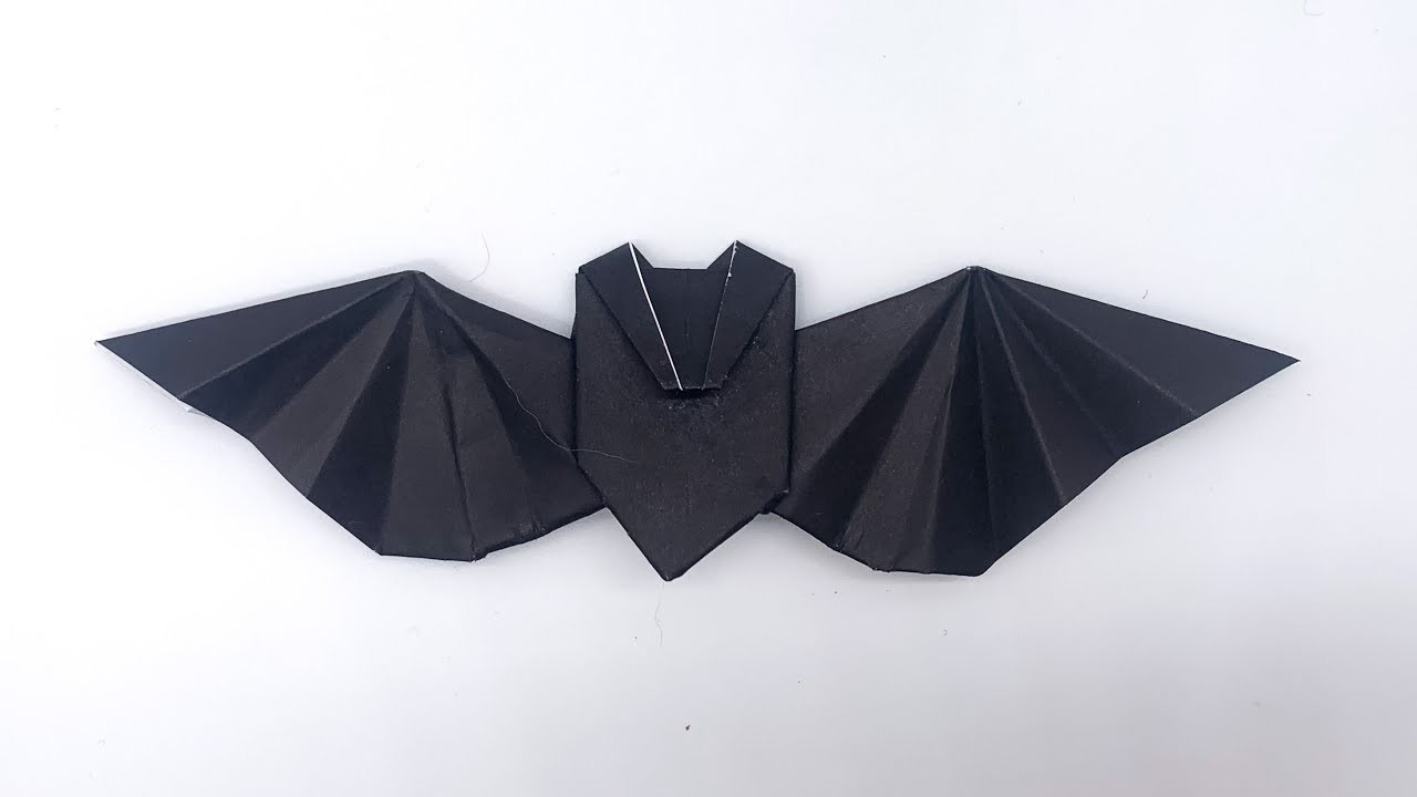 Origami Bat | Easy Origami Bat | Origami Halloween