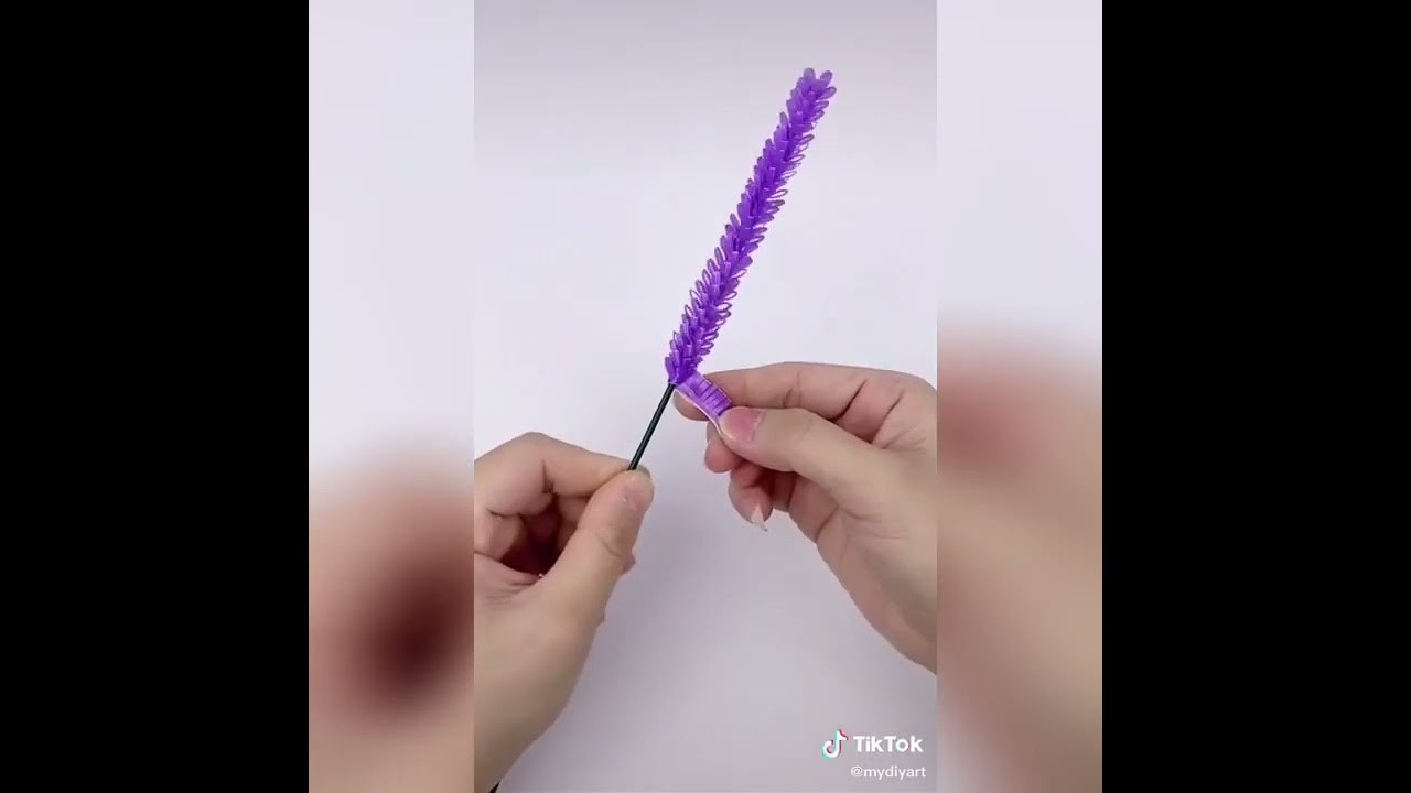 #Tiktok #ShortVideos #Tiktokisamood D. I. Y Origami Lavander Flower | Tiktok