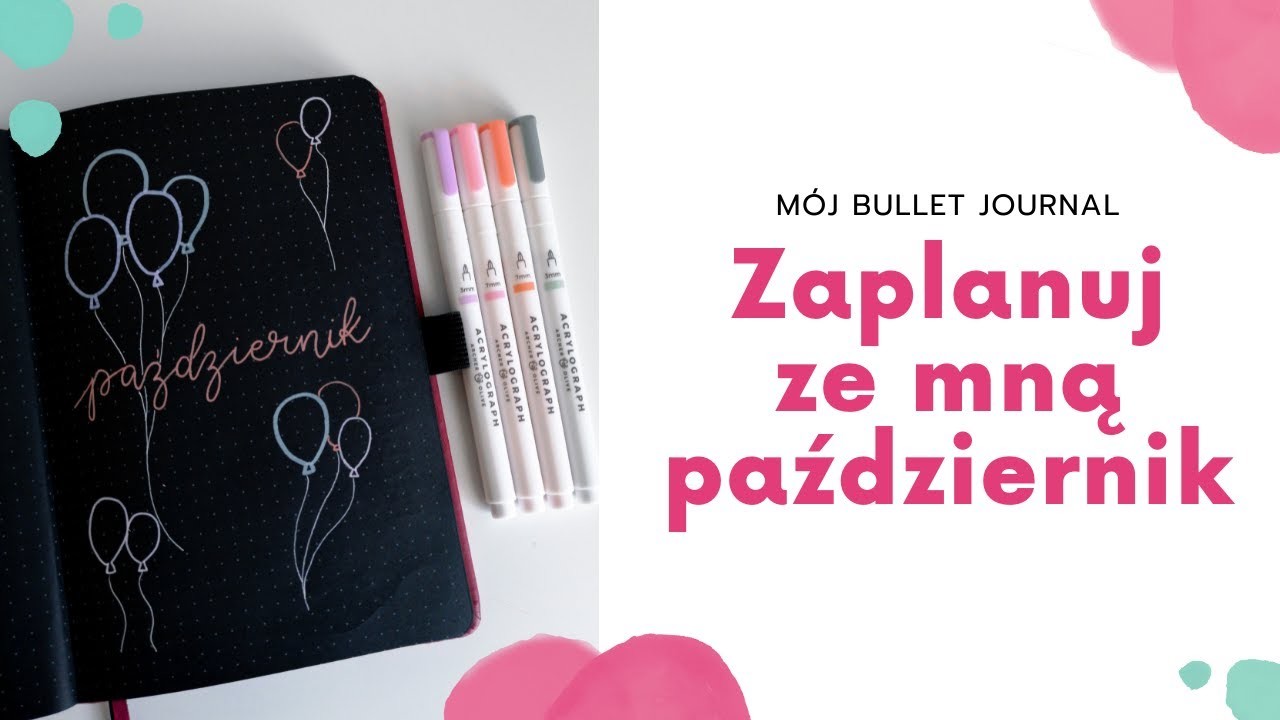 Zaplanuj ze mną październik 2021 | Mój Bullet Journal