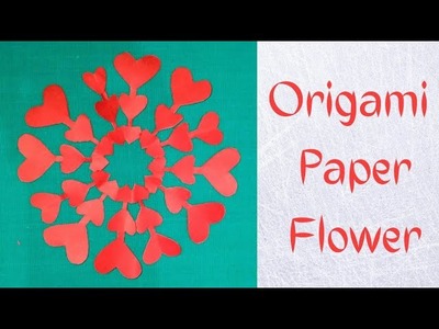 Origami Paper Flower | Easy paper flower | Easy origami | Creative Flower | #Shorts