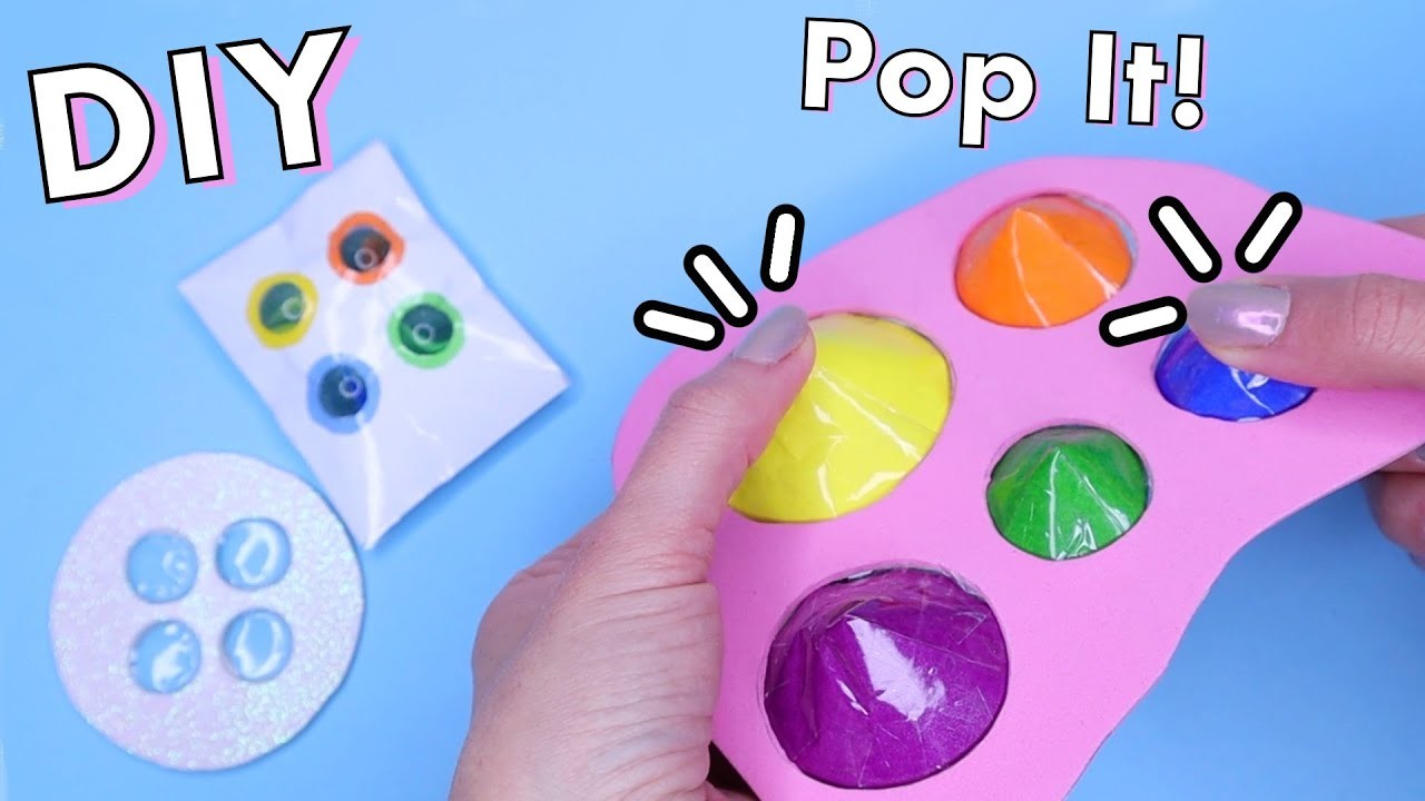 Jak zrobić Pop It! Trend z TikTok - Zabawki Fidget