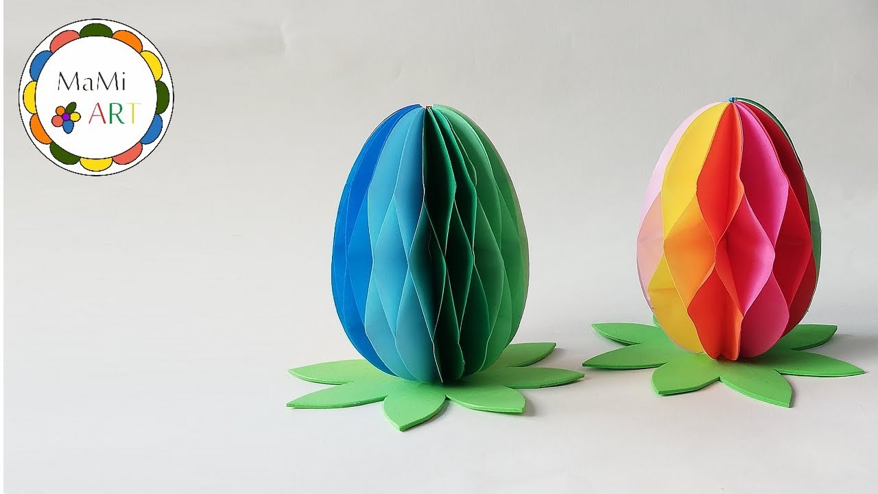 Kolorowe jajko z papieru | Pomysł na zabawę z dzieckiem  | Pisanka z papieru | Paper Easter Eggs DIY