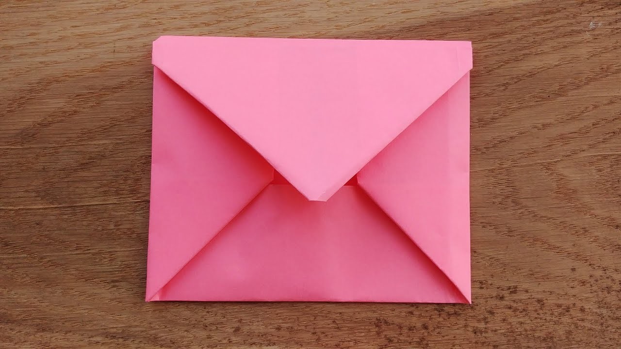 Koperta z papieru - Jak zrobić koperte z kartki a4