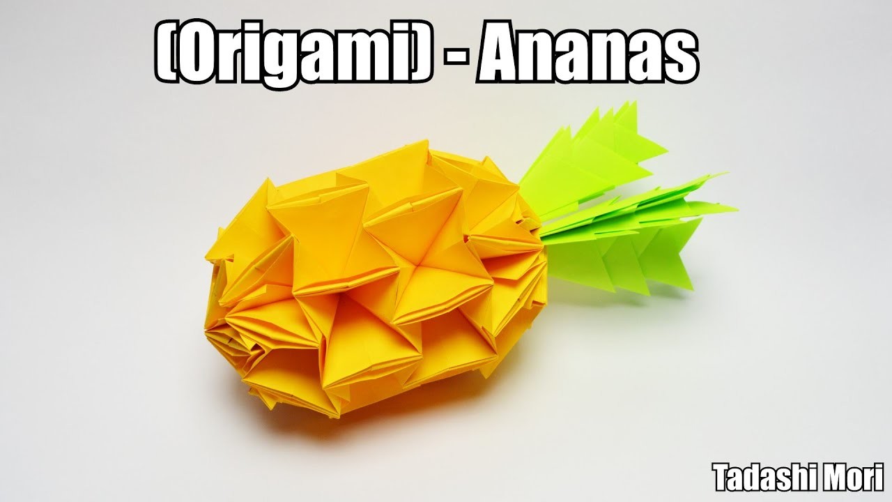 (Origami) - Ananas