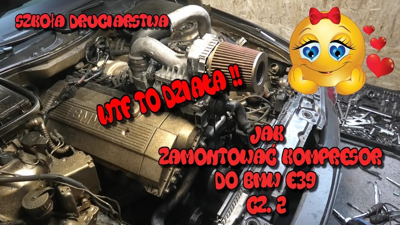 Szkoła Druciarstwa Jak Zamontować Kompresor Do BMW E39 część 2 Wazzup :)