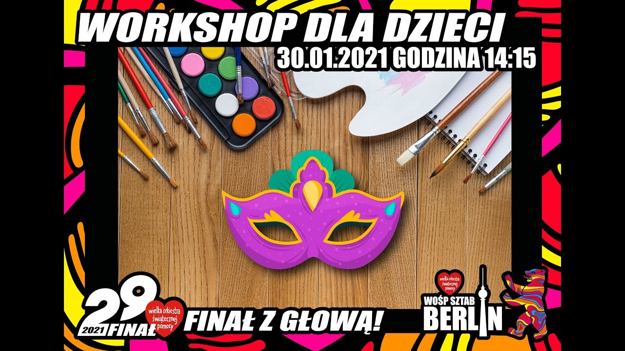 WORKSHOP Plastyczny WOŚP BERLIN