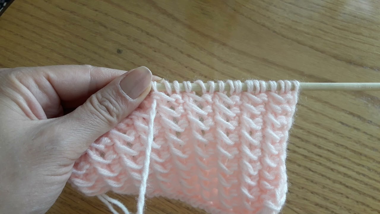 Çizgi örgü modeli #knitting #crochet #my hand knits #tricot #tejido de punto
