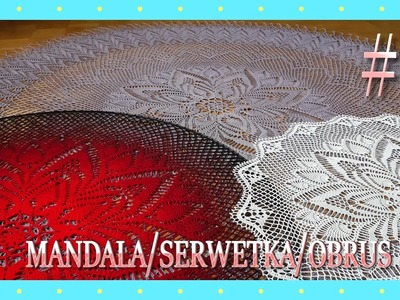 Mandala.obrus.serwetka na szydełku #3