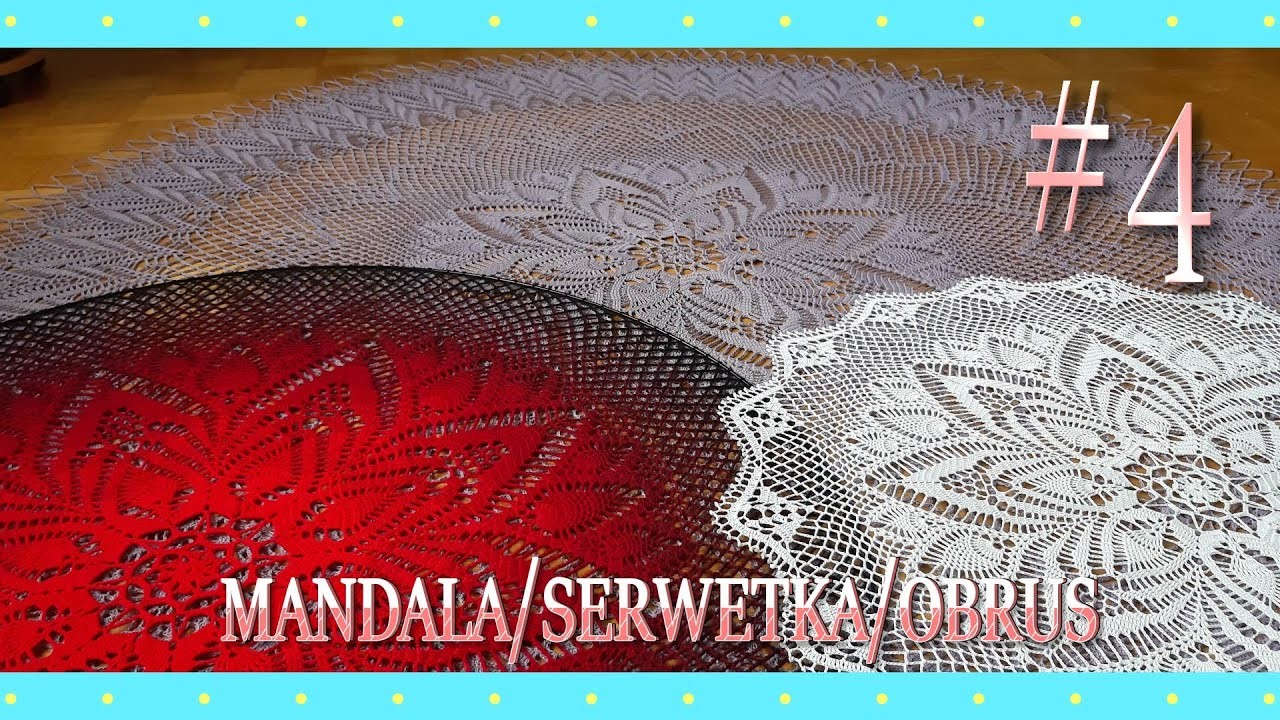 Mandala.obrus.serwetka na szydełku #4