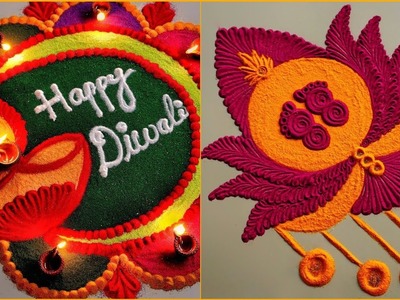 Diwali Rangoli | Happy Diwali Rangoli | Dhanteras Rangoli | Padwa New Year Rangoli | Sneha J Rangoli