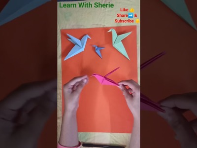 DIY Origami Paper Bird |