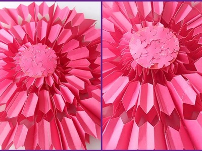 DIY Paper Flower Making Tutorial. Simple DIY Paper Flower Easy