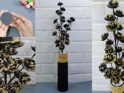 Foam Flowers DIY || Mudah Membuat Bunga dari Eva Foam dan Vas Bunga