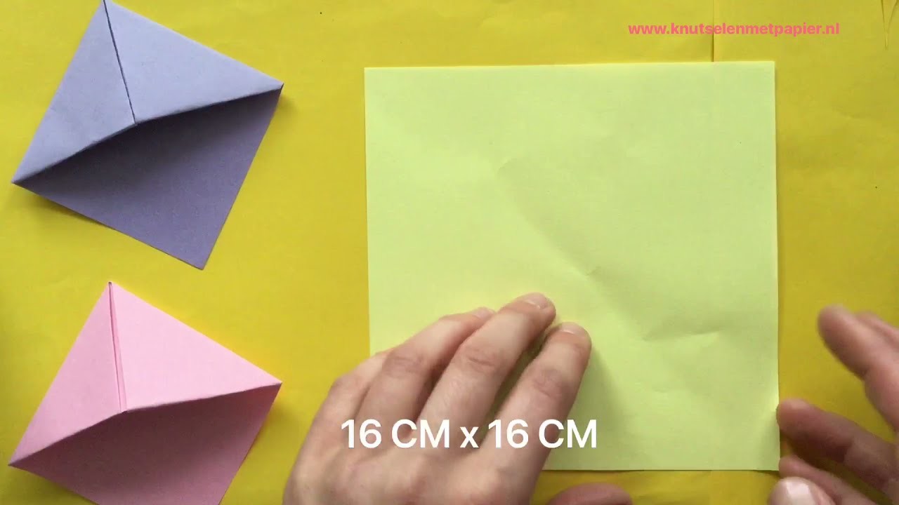 ★  Jak zrobić ZAKŁADKA DO KSIĄŻKI ★ łatwe origami dla początkujących - origami z papieru