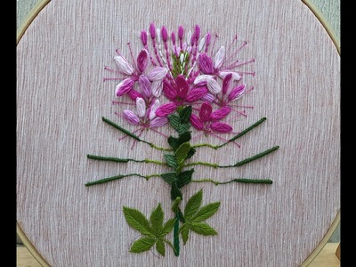Spider Flower (হুরহুরে ফুল) - Stitch and Crochet