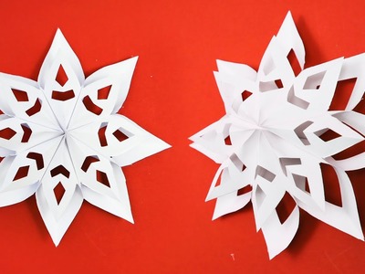 Easy diy: Paper Snowflake DIY 3D ❄ - Yakomoga easy diy 2021