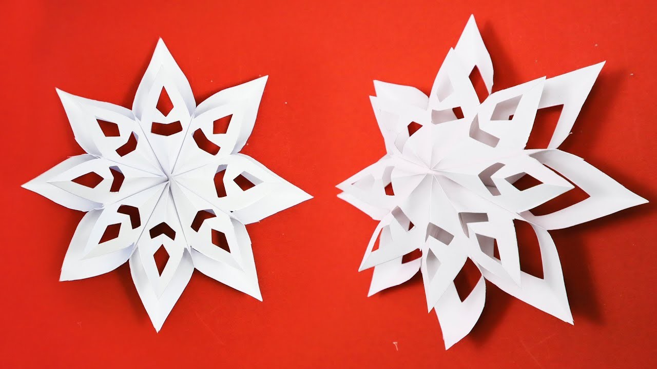 Easy diy: Paper Snowflake DIY 3D ❄ - Yakomoga easy diy 2021