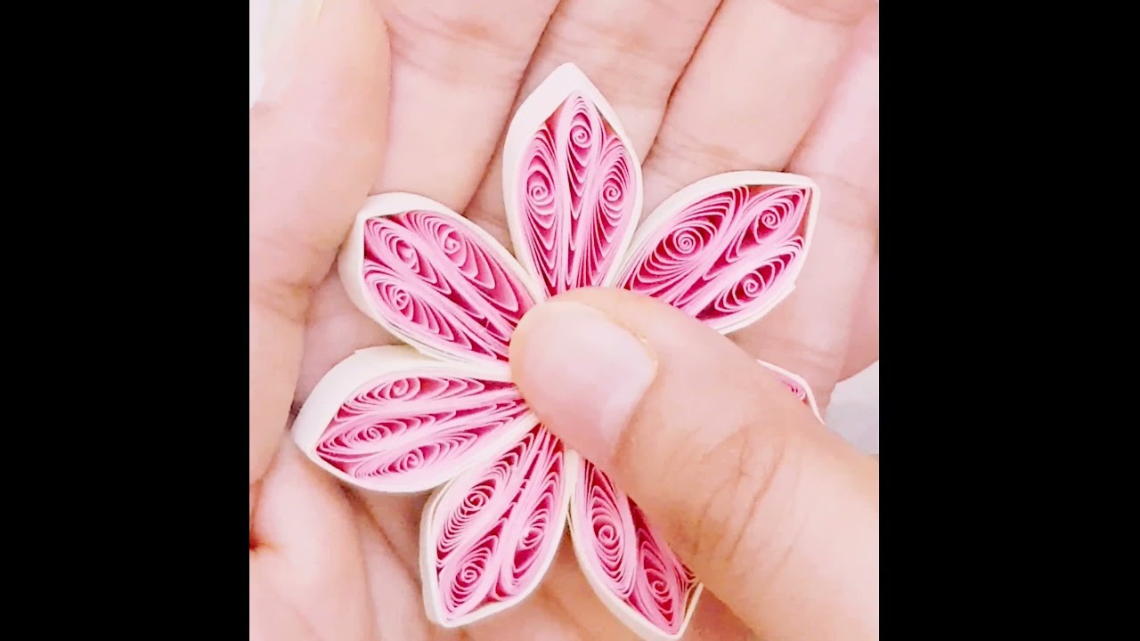 Paper Quilling flower