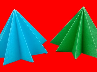Choinka Origami - Jak Zrobić Choinkę Z Papieru - Origami Christmas Tree Easy ????????