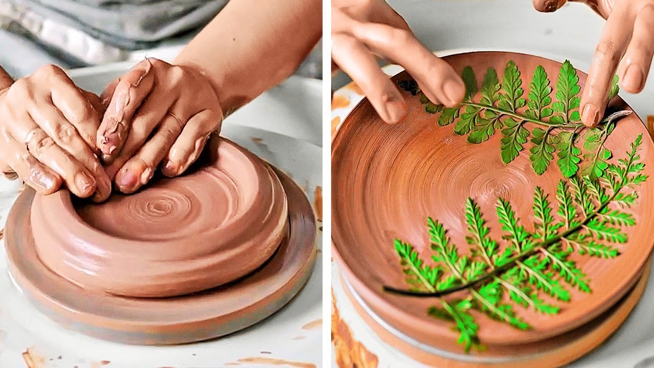 Hipnotyzujące garncarstwo || Ceramiczne rękodzieła DIY