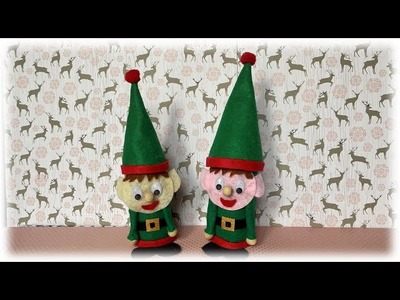 Łatwa świąteczna dekoracja. Easy Christmas decoration #świątecznadekoracja#elf#Christmasdecoration