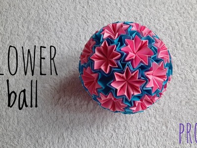 Origami flower ball (promo)
